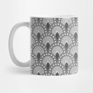 Mosaic parisian - grey Mug